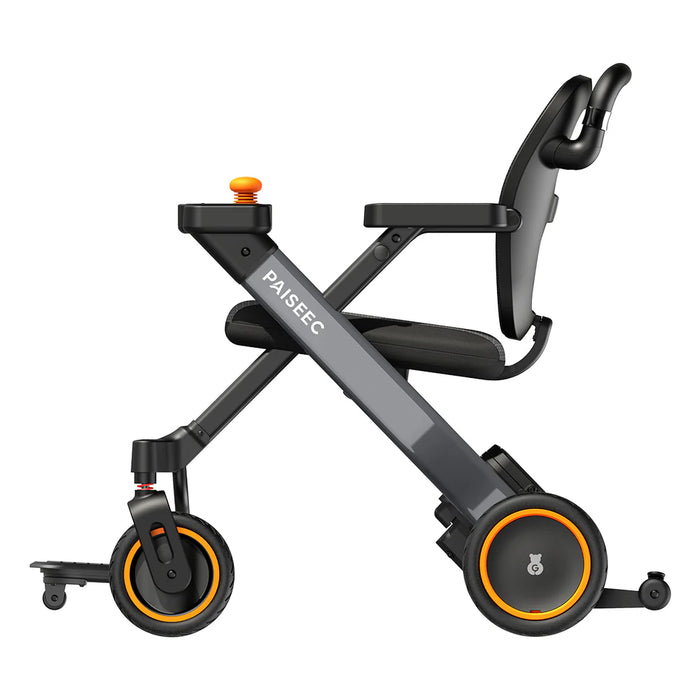 3 In 1 Rollator Walker/Electric Wheelchair - 15.6-Mile Extended Range - Ultra Lightweight - Advanced Safety Specs & Quick Fold Style