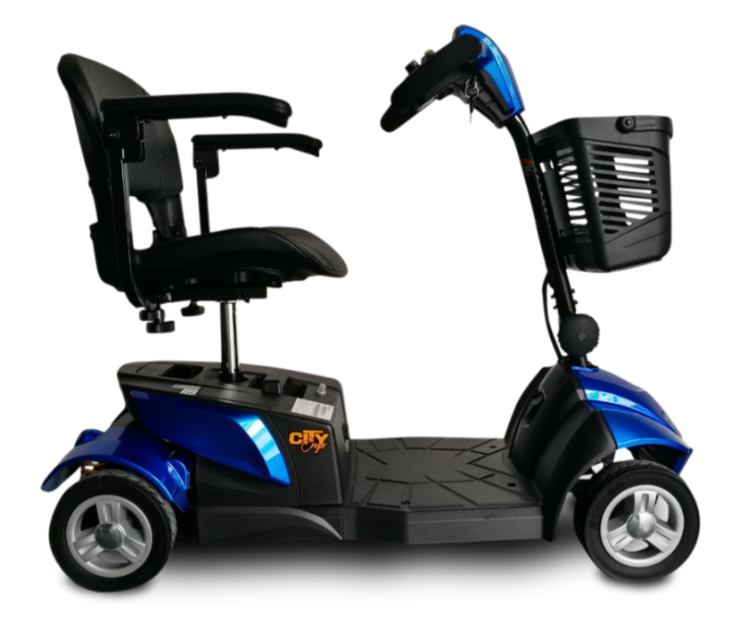EV Rider City Cruiser - 13-Mile Extended Range & 285 lb Weight Capacity - Precision Turning