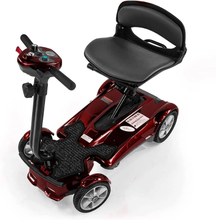 EV Rider Transport 4AF - 10-Mile Extended Range & 250 lb Weight Capacity - Automatic Folding