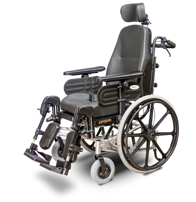 EV RIDER Heartway Spring Manual Wheelchair | Comfortable & Durable Mobility Solution
