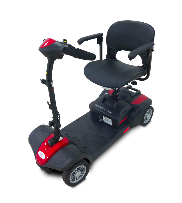 EV Mini Rider Mobility Scooter - 18-Mile Extended Range & 280 lb Weight Capacity - Precision Turning