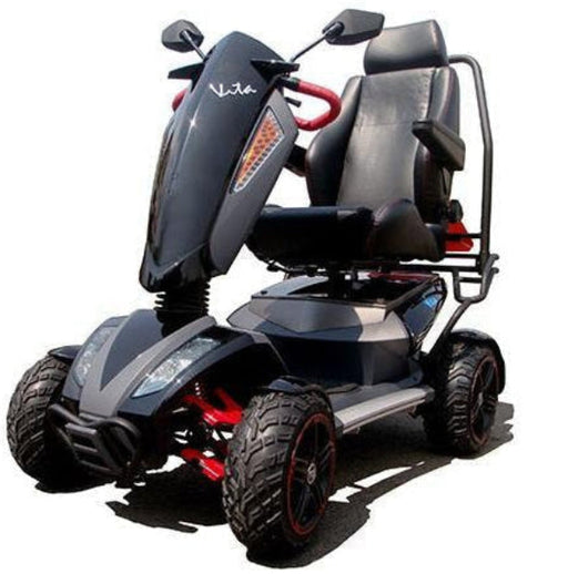 EV Rider Vita Monster - 28-Mile Extended Range & 350 lb Weight Capacity - Precision Turning