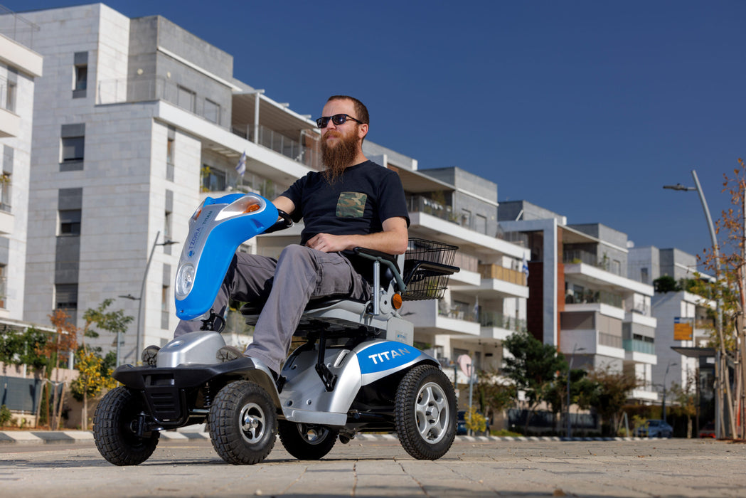 Tzora Titan Divided 4-Wheel Mobility Scooter - ES0026