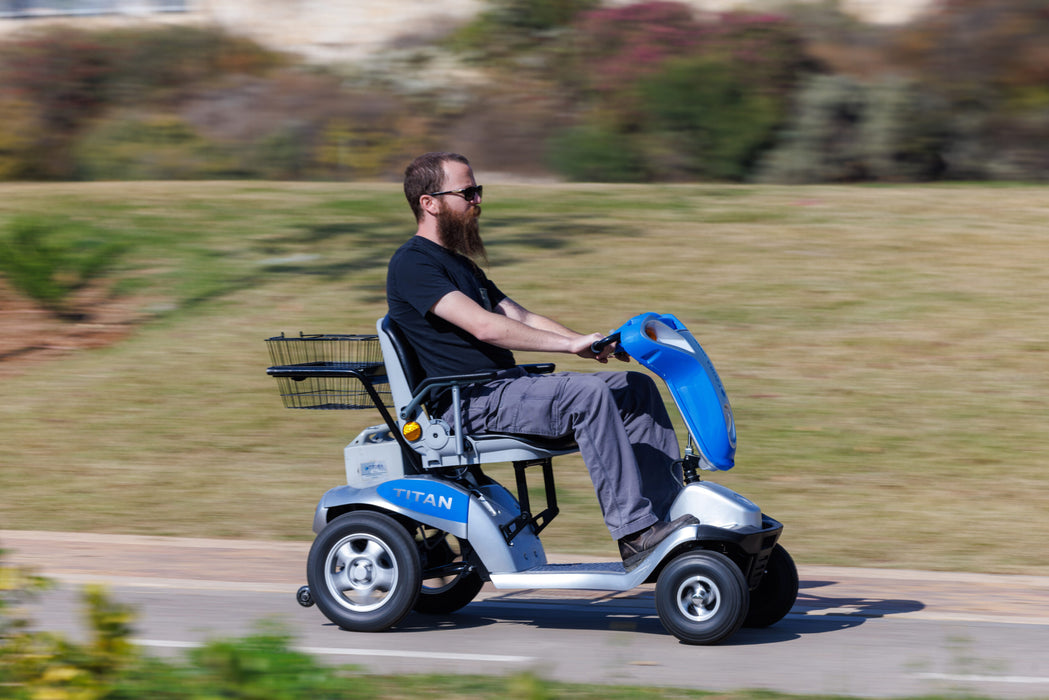 Tzora Titan Divided 4-Wheel Mobility Scooter - ES0026