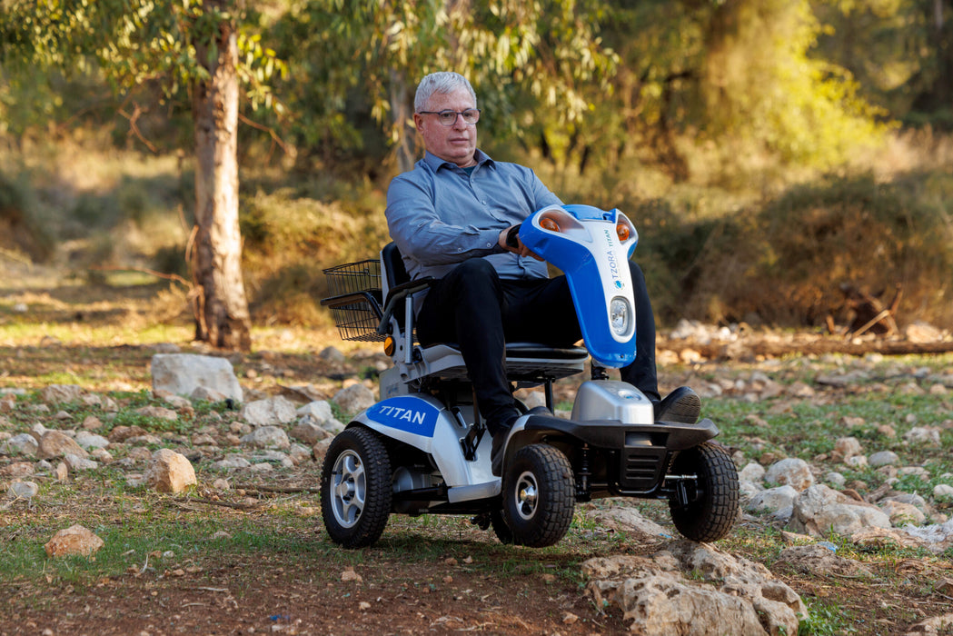 Tzora Titan Divided 4-Wheel Mobility Scooter - ES0026