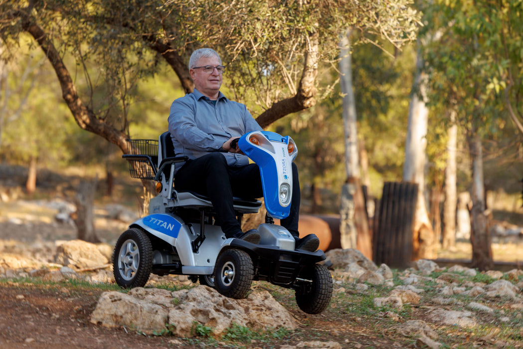 Tzora Titan Divided 4-Wheel Mobility Scooter - ES0026