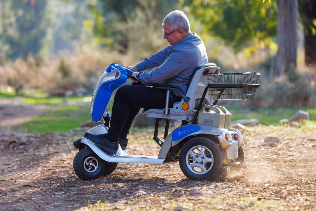 Tzora Titan Divided 4-Wheel Mobility Scooter - ES0026