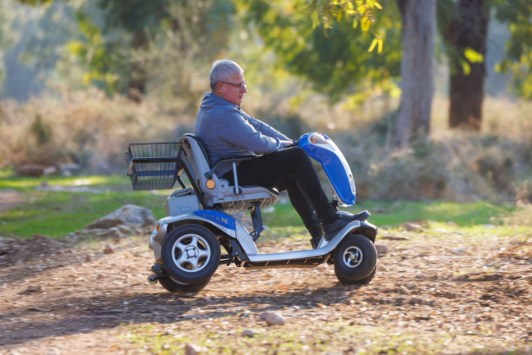 Tzora Titan Divided 4-Wheel Mobility Scooter - ES0026