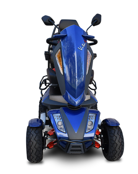 EV Rider Vita Monster - 28-Mile Extended Range & 350 lb Weight Capacity - Precision Turning