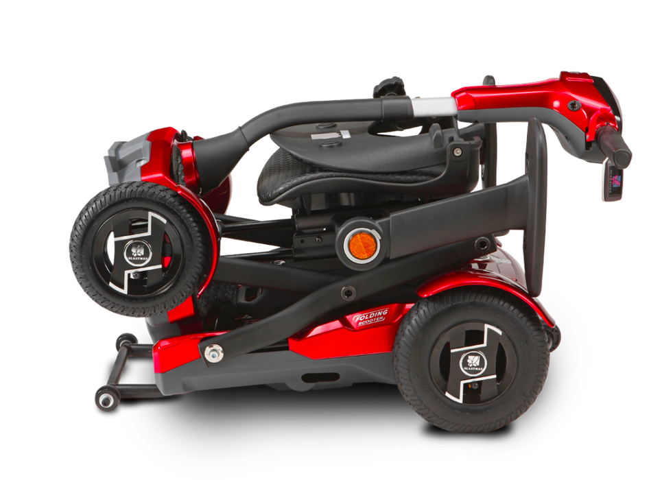EV Rider TeQno - 9-Mile Extended Range & 250 lb Weight Capacity - Automatic Folding