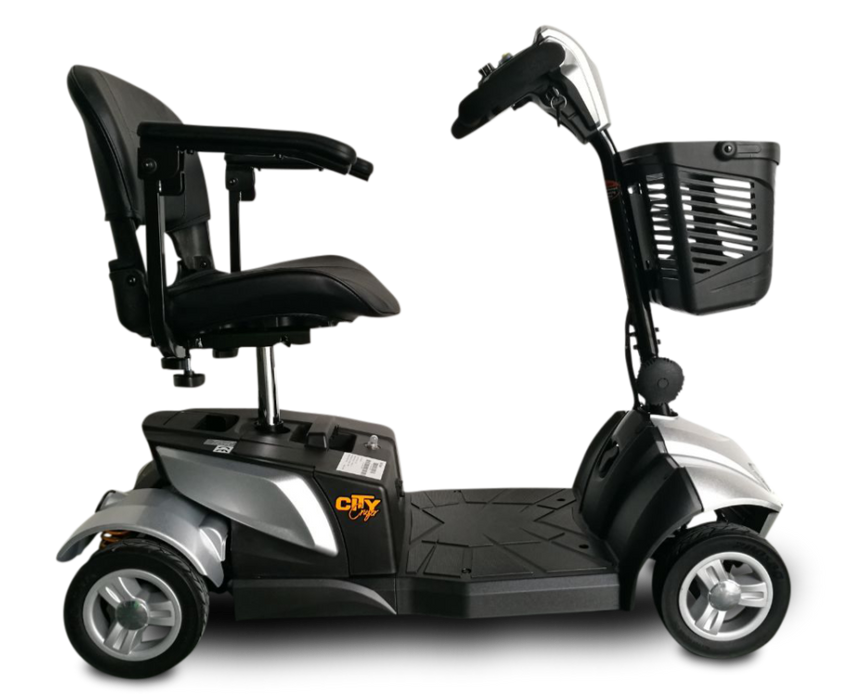 EV Rider City Cruiser - 13-Mile Extended Range & 285 lb Weight Capacity - Precision Turning