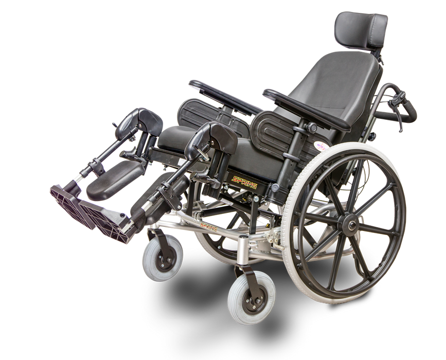 EV RIDER HW1 - Spring Manual Wheelchair | Comfortable & Durable Mobility Solution