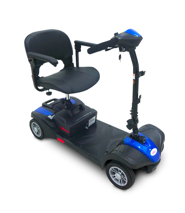EV Mini Rider Mobility Scooter - 18-Mile Extended Range & 280 lb Weight Capacity - Precision Turning