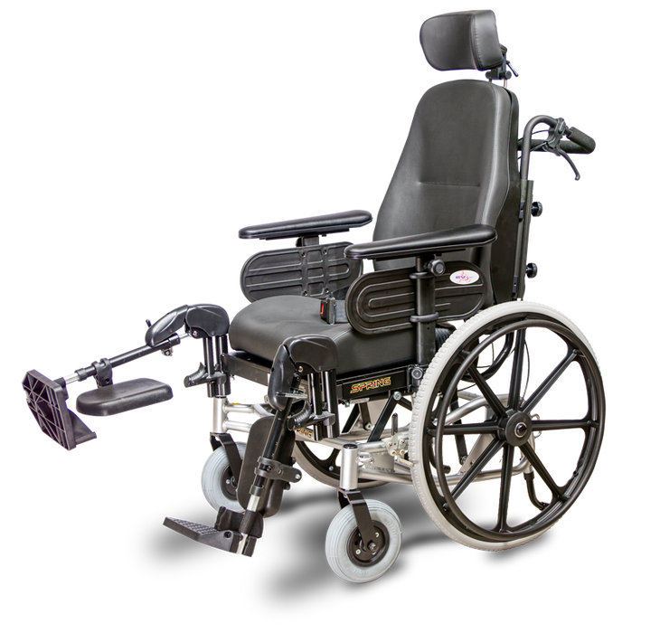 EV RIDER Spring Manual Wheelchair | Comfortable & Durable Mobility Solution