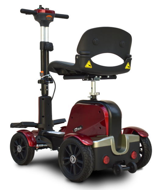EV Rider CityBug - 8-Mile Extended Range & 250 lb Weight Capacity - Precision Turning