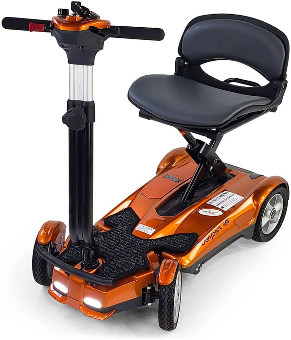 EV Rider Transport 4AF - 10-Mile Extended Range & 250 lb Weight Capacity - Automatic Folding