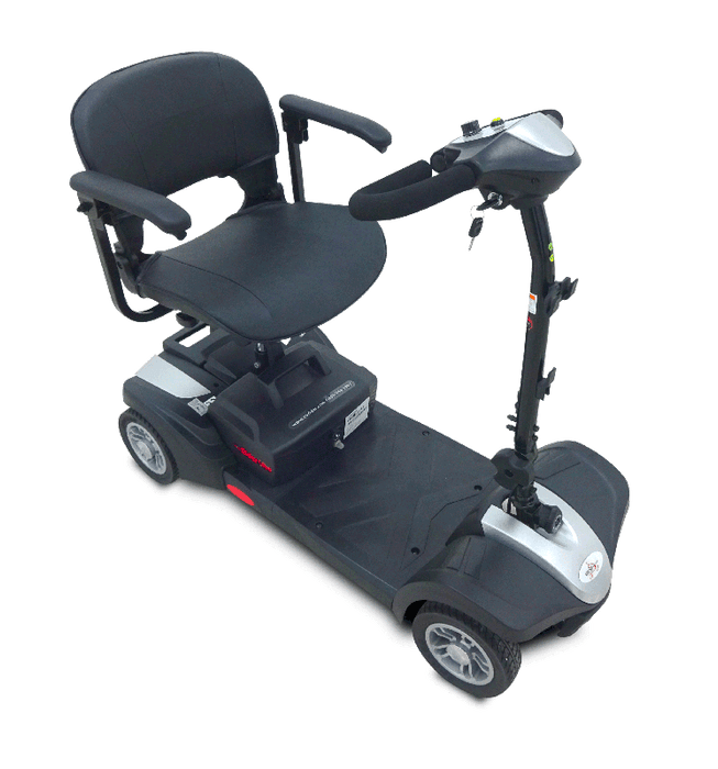 EV Mini Rider Mobility Scooter - 18-Mile Extended Range & 280 lb Weight Capacity - Precision Turning