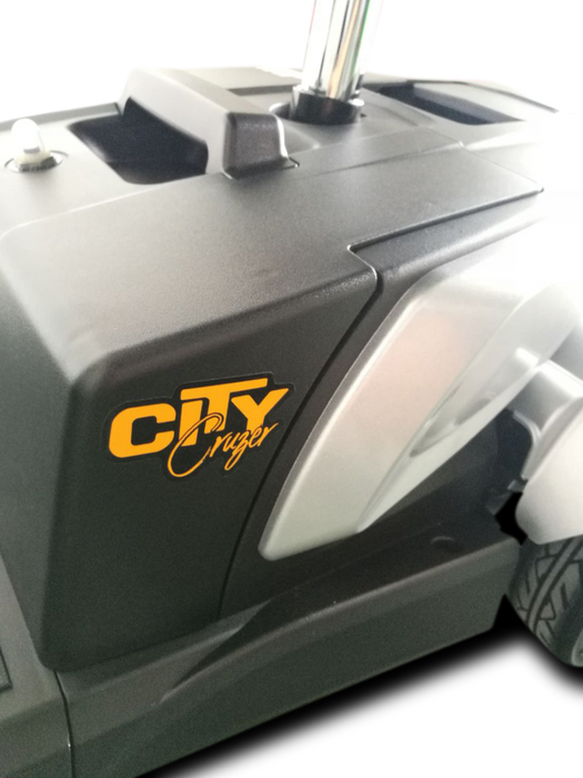 EV Rider City Cruiser - 13-Mile Extended Range & 285 lb Weight Capacity - Precision Turning