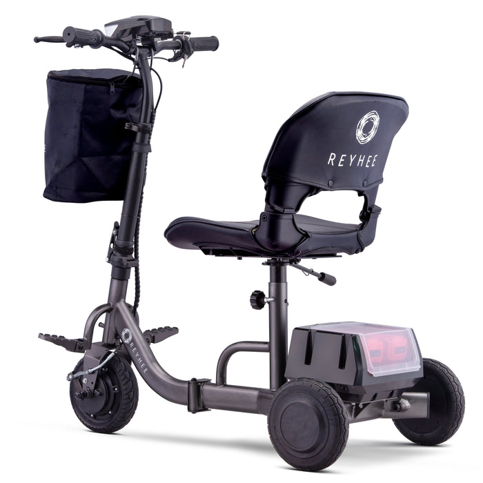 Reyhee Triad Compact Folding Electric 3-Wheel Mobility Scooter - R300