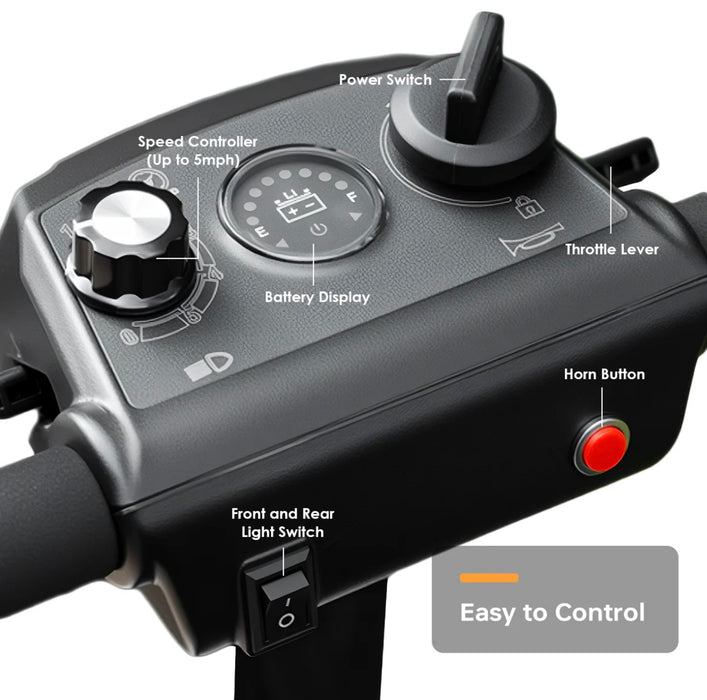 Freedom Rover - Foldable Electric Mobility Scooter