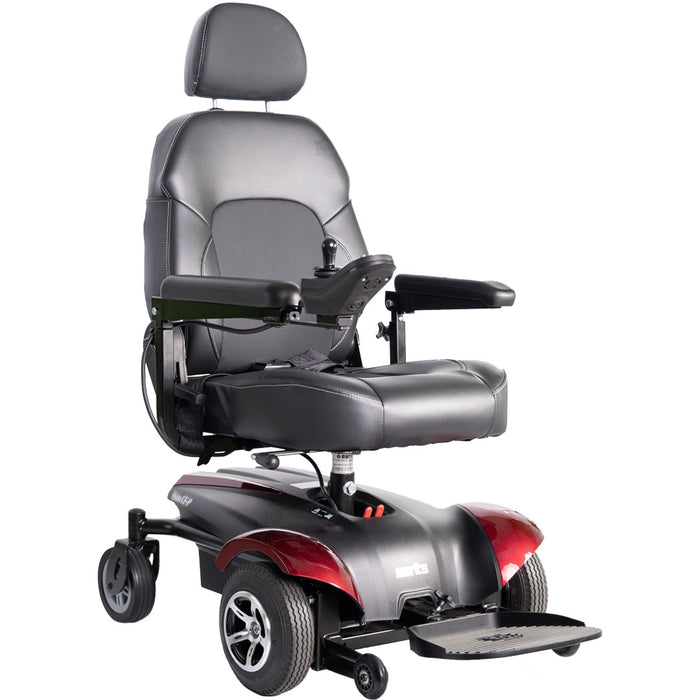 Merits Health Vision CF Electric Power Wheelchair P322 - 18 Mile Extended Range & 300 lb Weight Capacity - Lightweight & Maneuverable