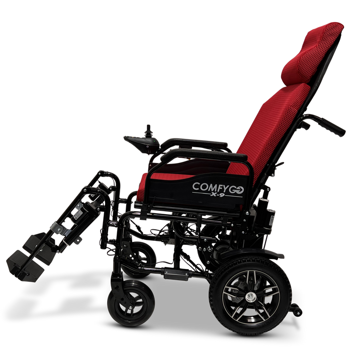 ComfyGo X-9 Automatic Recline with Remote Controlled Electric Wheelchair