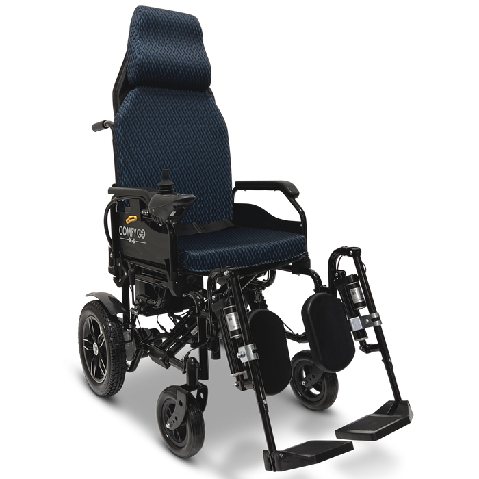 ComfyGo X-9 Automatic Recline with Remote Controlled Electric Wheelchair