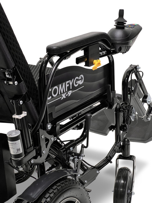 ComfyGo X-9 Automatic Recline with Remote Controlled Electric Wheelchair
