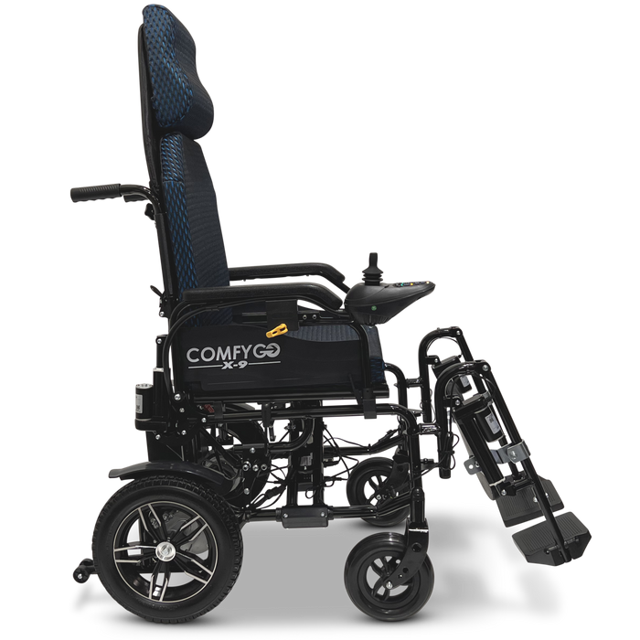 ComfyGo X-9 Automatic Recline with Remote Controlled Electric Wheelchair