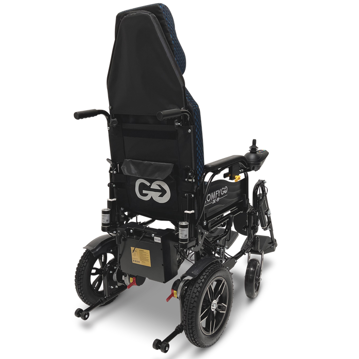 ComfyGo X-9 Automatic Recline with Remote Controlled Electric Wheelchair