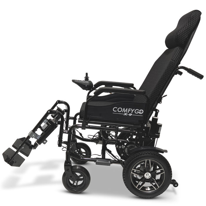 ComfyGo X-9 Automatic Recline with Remote Controlled Electric Wheelchair