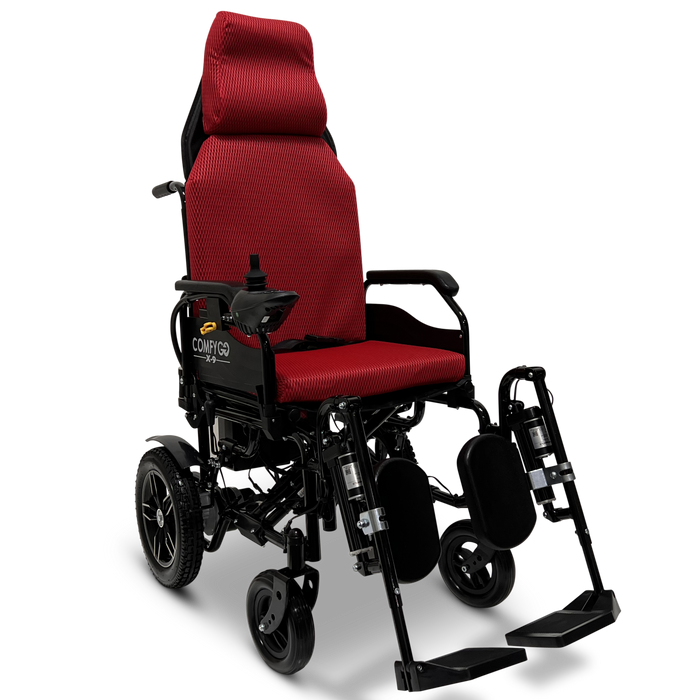 ComfyGo X-9 Automatic Recline with Remote Controlled Electric Wheelchair