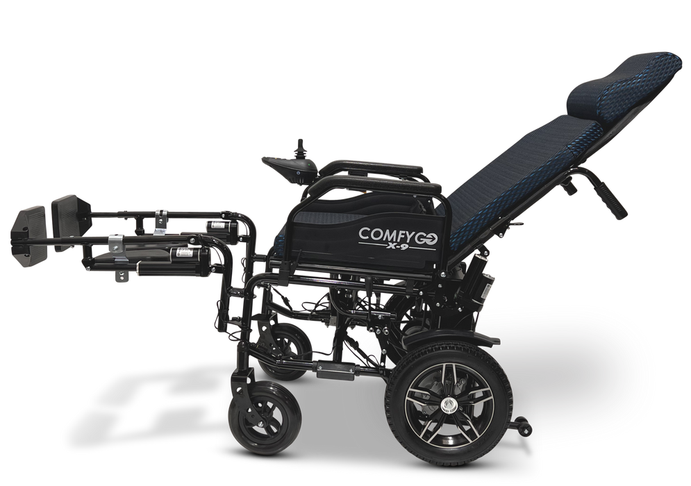 ComfyGo X-9 Automatic Recline with Remote Controlled Electric Wheelchair