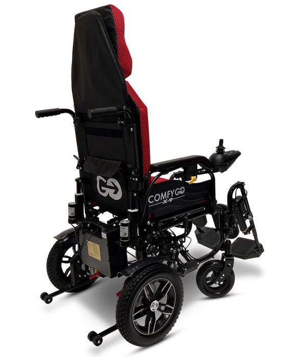 ComfyGo X-9 Automatic Recline with Remote Controlled Electric Wheelchair