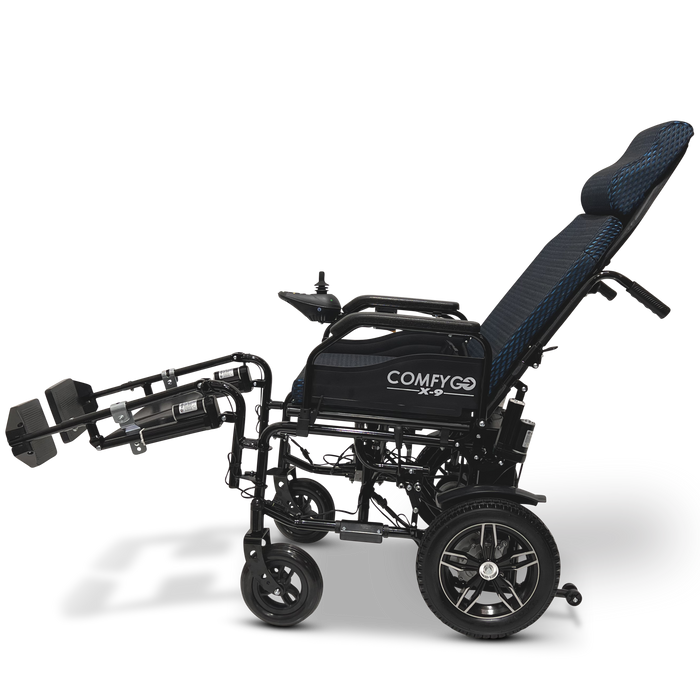 ComfyGo X-9 Automatic Recline with Remote Controlled Electric Wheelchair