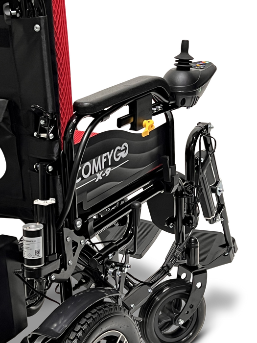 ComfyGo X-9 Automatic Recline with Remote Controlled Electric Wheelchair