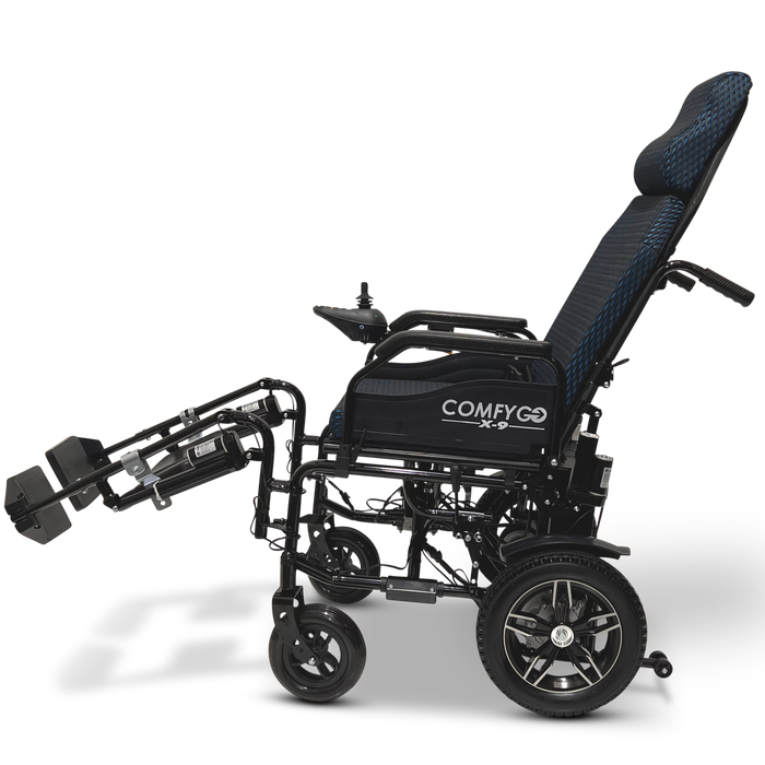ComfyGo X-9 Automatic Recline with Remote Controlled Electric Wheelchair