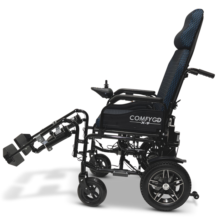 ComfyGo X-9 Automatic Recline with Remote Controlled Electric Wheelchair