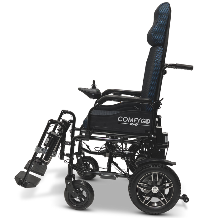 ComfyGo X-9 Automatic Recline with Remote Controlled Electric Wheelchair