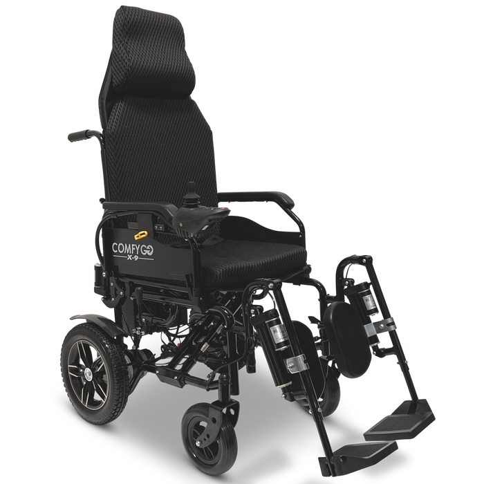 ComfyGo X-9 Automatic Recline with Remote Controlled Electric Wheelchair