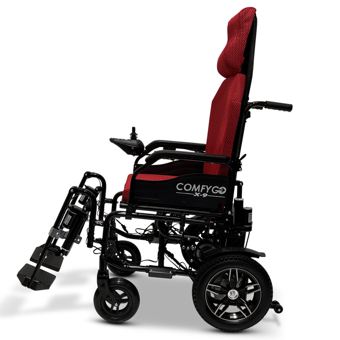 ComfyGo X-9 Automatic Recline with Remote Controlled Electric Wheelchair