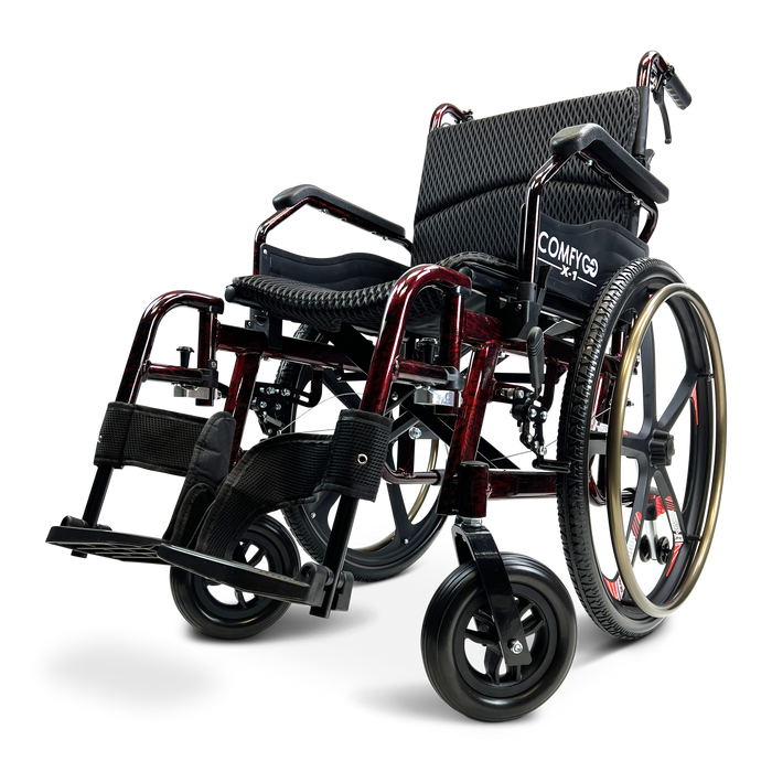 ComfyGO X-1 Folding Lightweight Manual Wheelchair