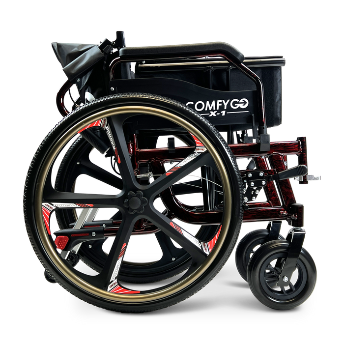 ComfyGO X-1 Folding Lightweight Manual Wheelchair