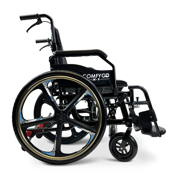 ComfyGO X-1 Folding Lightweight Manual Wheelchair