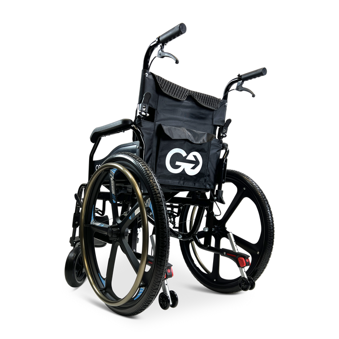 ComfyGO X-1 Folding Lightweight Manual Wheelchair