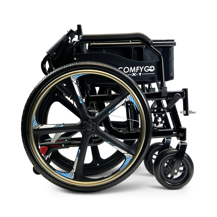 ComfyGO X-1 Folding Lightweight Manual Wheelchair