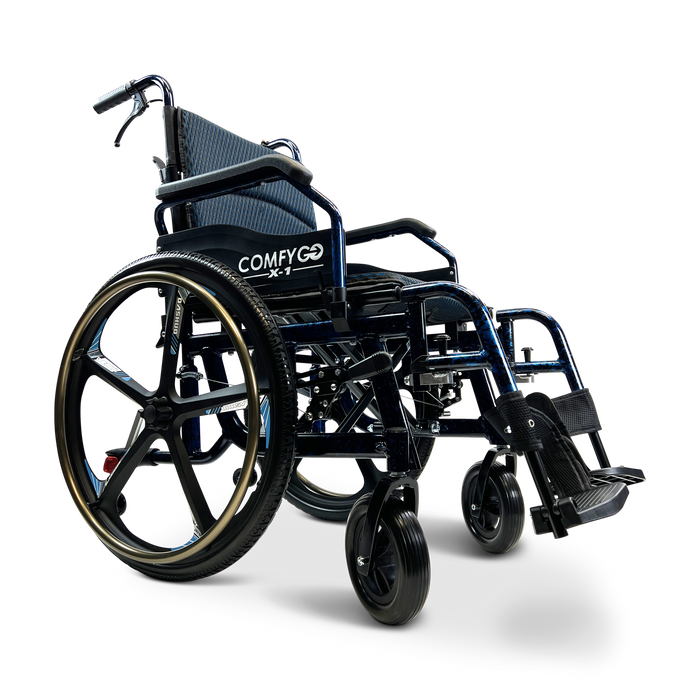 ComfyGO X-1 Folding Lightweight Manual Wheelchair