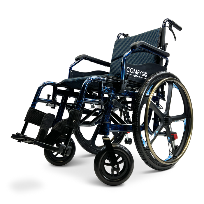 ComfyGO X-1 Folding Lightweight Manual Wheelchair