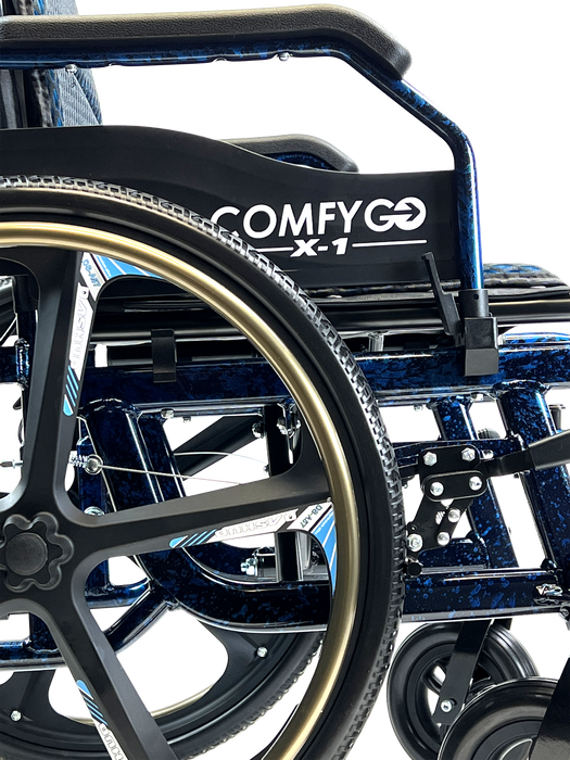 ComfyGO X-1 Folding Lightweight Manual Wheelchair