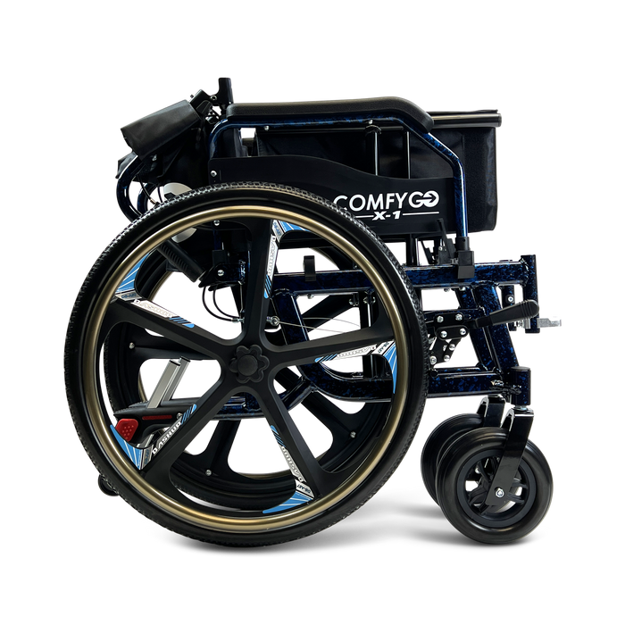 ComfyGO X-1 Folding Lightweight Manual Wheelchair